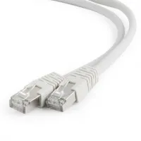 Патч-корд F/UTP RJ45-RJ45, CAT 5e, ZH нг(А)-HF, серый, 1м REXANT (18-8002-1). Патч-корд FTP. Rexant