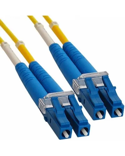 Патч-корд оптический соединительный (SM), 9/125 (OS2), LC/UPC-LC/UPC, (Duplex), LSZH, 2м REXANT (50-2116): Патч-корд оптический в Пскове