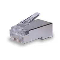 Коннекторы 8P8C FTP Cat.5e (RJ-45) 2pb (100шт) (10-0234). Разъем RJ-45. SUPRLAN
