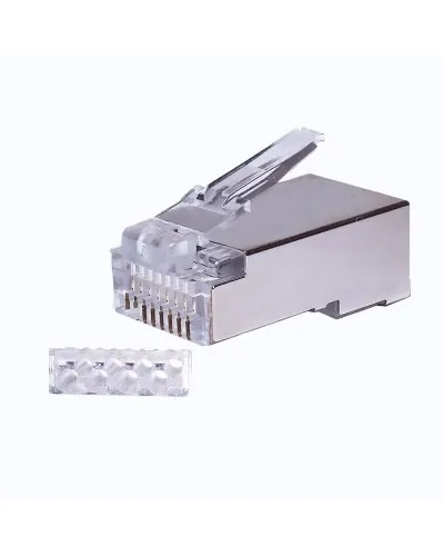Коннекторы 8P8C FTP Cat.6 3U (RJ-45) (100шт) (10-0202). Разъем RJ-45. SUPRLAN в Пскове