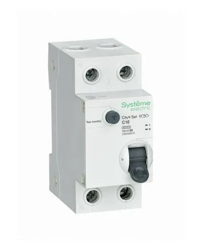 City9 Set 1P+N С 10А 4.5kA 30мА A 230В (C9D55610). Автоматический выключатель дифференциального тока. Systeme Electric в Пскове