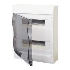 City9 Box 24 модулей навесной с прозрачной дверцей (EZ9E212S2SRU). Щиток модульный. Systeme Electric