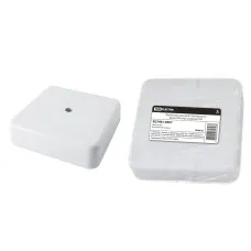 Коробка КР 100х100х29 ОП белая, IP40 (SQ1401-0907). Распаячная коробка. TDM ЕLECTRIC