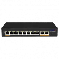 TR-NS1110-120-8POE. Коммутатор с PoE. Trassir