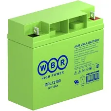 WBR GPL12180. Аккумулятор герметичный свинцово-кислотный. WBR