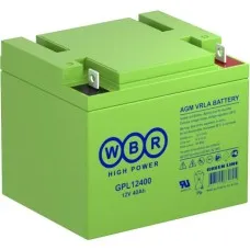 WBR GPL12400. Аккумулятор герметичный свинцово-кислотный. WBR