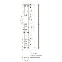FLM24-RK. Запорная планка короткая. dormakaba