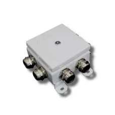 КМ-О (12к)-IP66-120х120, два ввода: Коробка монтажная огнестойкая