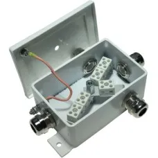 КМ-О (10к*6,0)-IP66-d, три ввода: Коробка монтажная огнестойкая