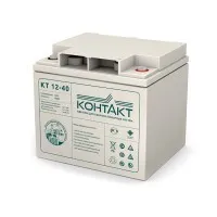 Контакт КТ 12-40. Аккумулятор герметичный свинцово-кислотный. Контакт